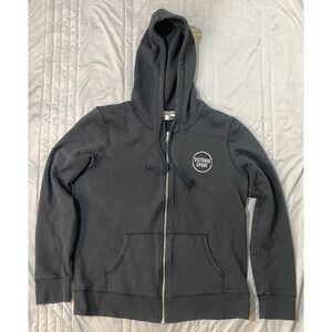 VICTORIA SECRET SPORT VSX FULL ZIP BLACK HOODIE SZ L